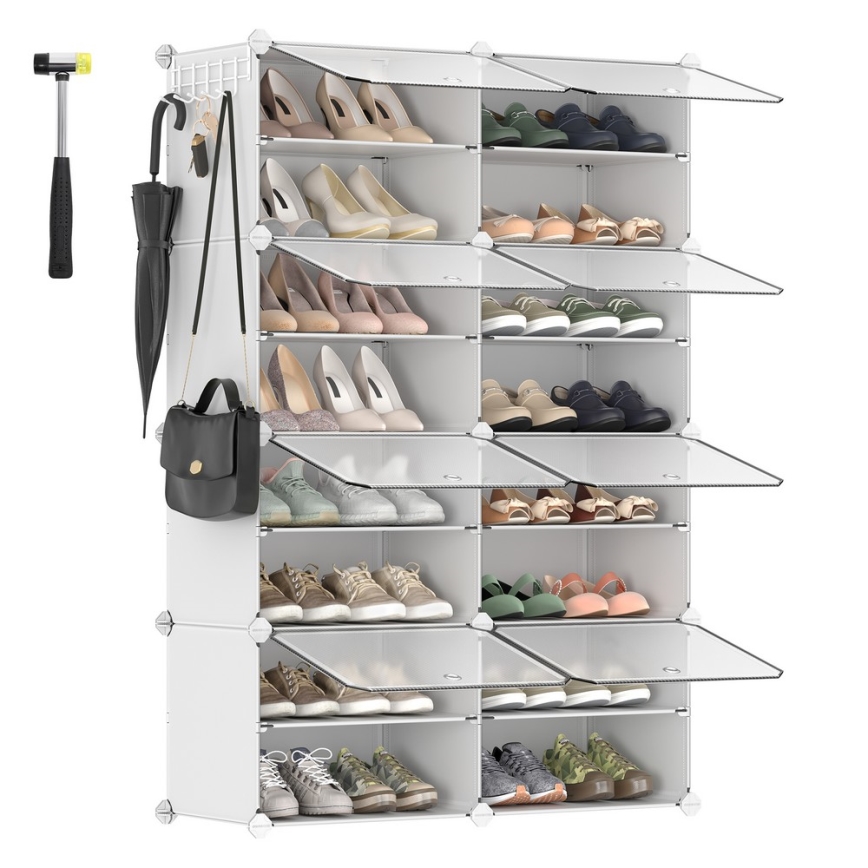BOXIFY Modular Shelf with Compartments — White