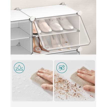 BOXIFY Modular Shelf with Compartments — White