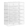 BOXIFY Modular Shelving Unit with Compartments, White