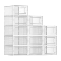 BOXIFY Modular Shelving Unit with Compartments – White