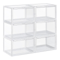 BOXIFY Modular Shelving Unit with Compartments — White