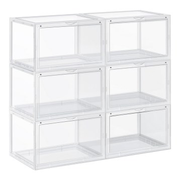 BOXIFY Modular Shelving Unit with Compartments — White