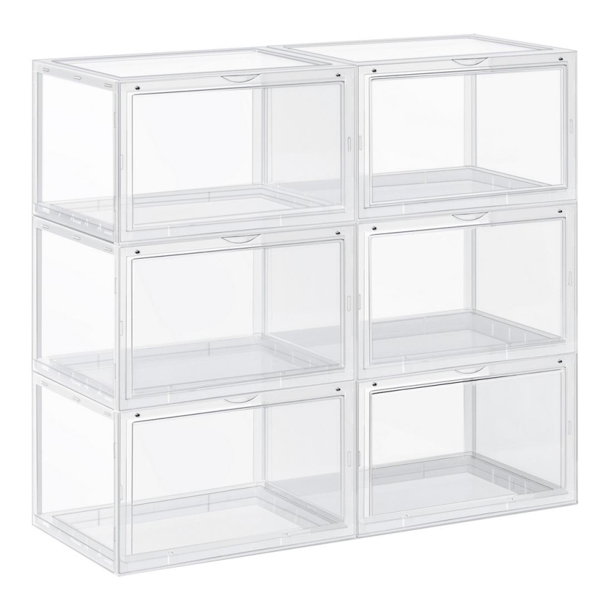 BOXIFY Modular Shelving Unit with Compartments — White