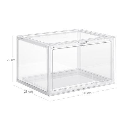 BOXIFY Modular Shelving Unit with Compartments — White