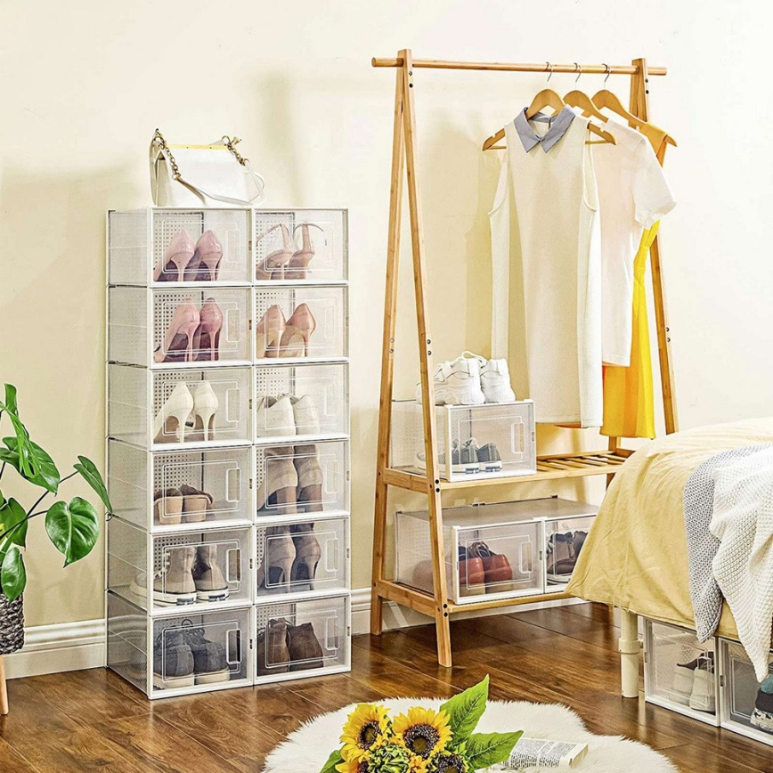 BOXIFY Modular Shelving Unit with Compartments — White