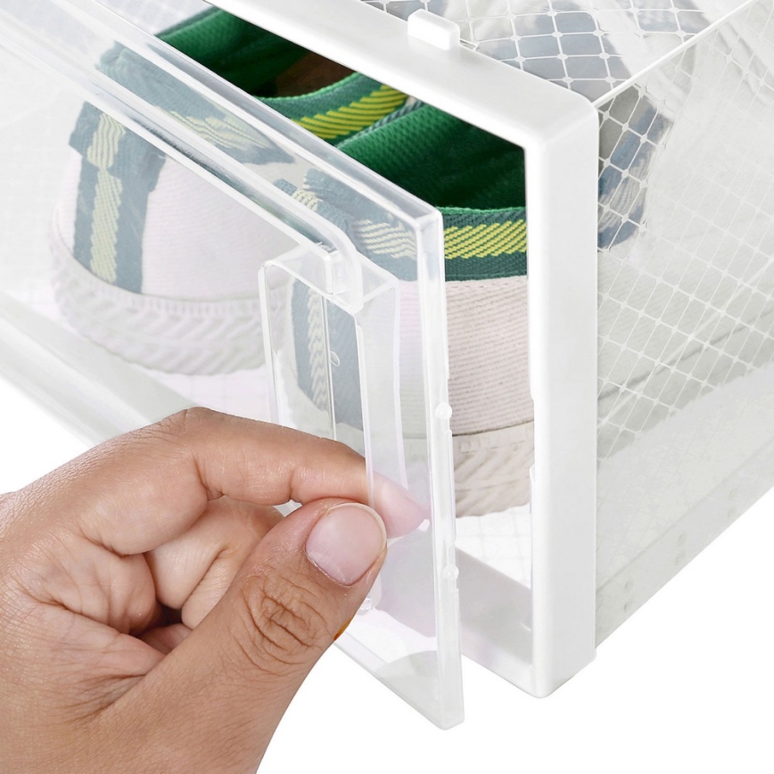 BOXIFY Modular Shelving Unit with Compartments — White
