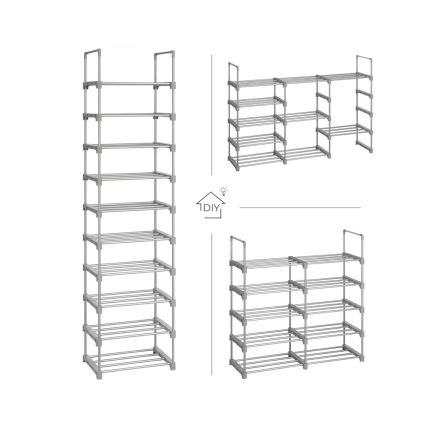 BOXIFY Shoe Cabinet, Grey