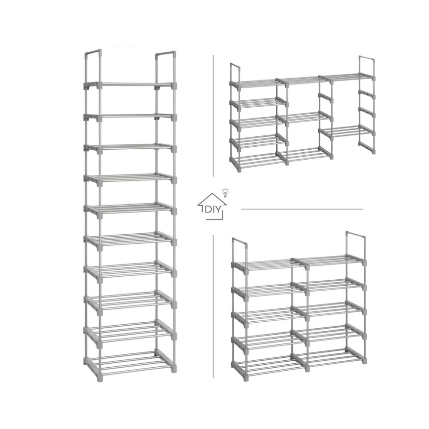 BOXIFY Shoe Cabinet, Grey
