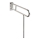 Bracket 10x80 cm stainless steel/silver