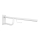 Bracket with Holder 10x25 cm, White