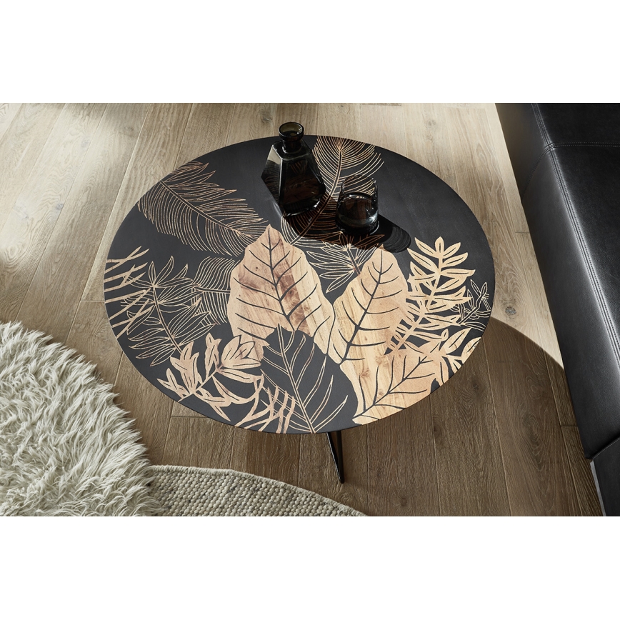 BRAVON Mango Wood Coffee Table