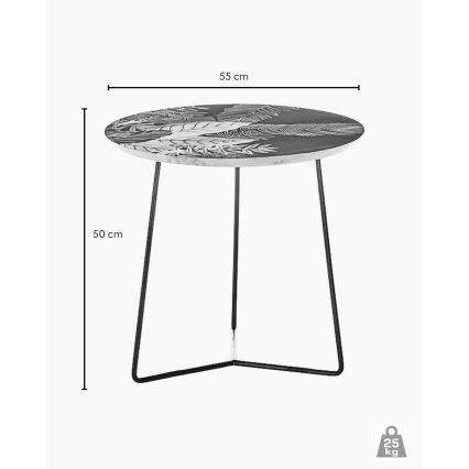 BRAVON Mango Wood Coffee Table