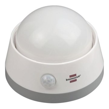 Brennenstuhl - LED Orientation light with motion sensor LED/3xAA 3000K