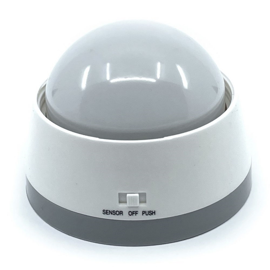 Brennenstuhl - LED Orientation light with motion sensor LED/3xAA 3000K