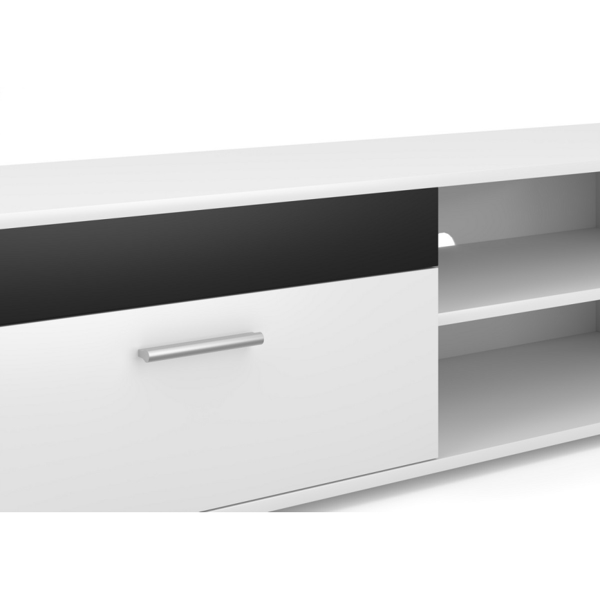 BRICK Living Room Wall Unit White/Black