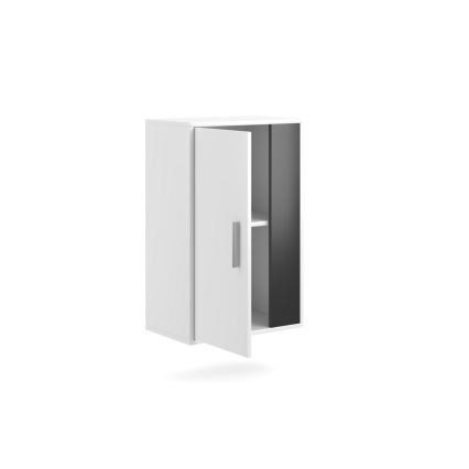 BRICK Living Room Wall Unit White/Black