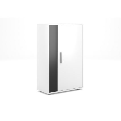 BRICK Living Room Wall Unit White/Black