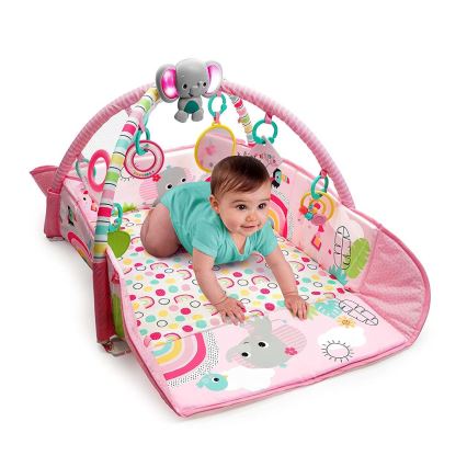 Bright Starts - Baby blanket for playing 5in1 YOUR WAY BALL PLAY pink