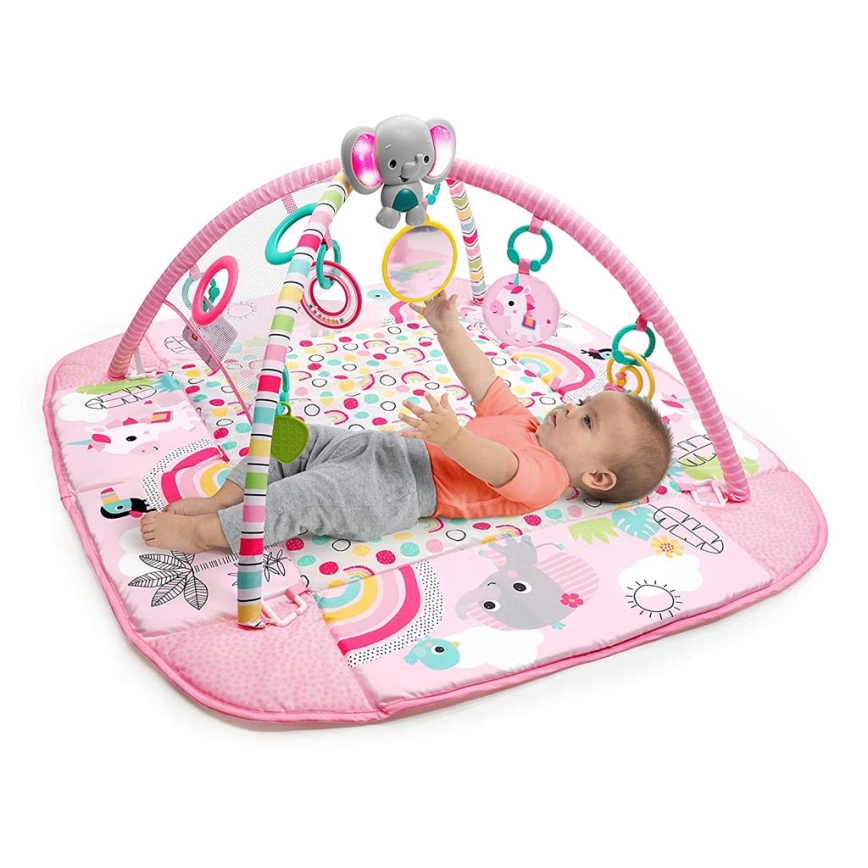Bright Starts - Baby blanket for playing 5in1 YOUR WAY BALL PLAY pink