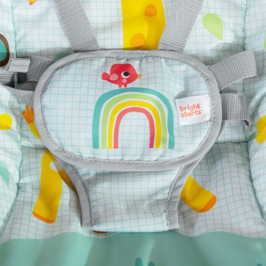 Bright Starts - Baby vibrating rocker WILD VIBES