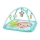 Bright Starts - Children's blanket for playing SAFARI turquoise