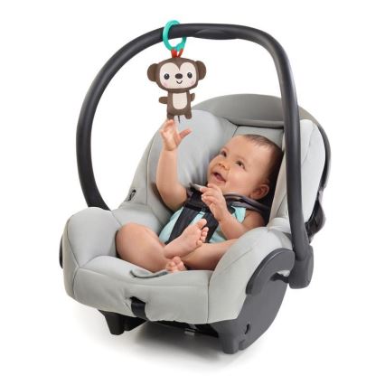 Bright Starts - Children's blanket for playing SAFARI turquoise