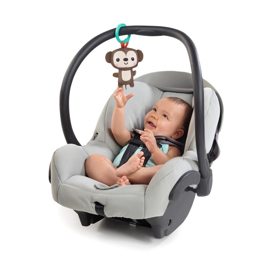 Bright Starts - Children's blanket for playing SAFARI turquoise