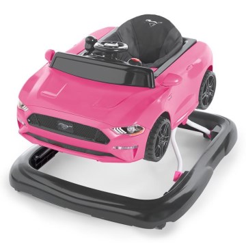 Bright Starts - FORD MUSTANG 3-in-1 Baby Walker, Pink