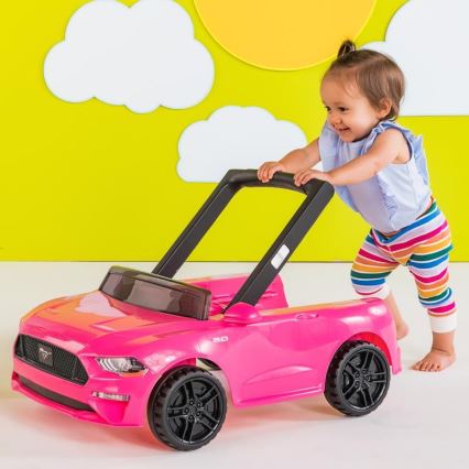 Bright Starts - FORD MUSTANG 3-in-1 Baby Walker, Pink