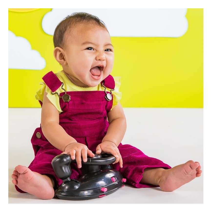 Bright Starts - FORD MUSTANG 3-in-1 Baby Walker, Pink