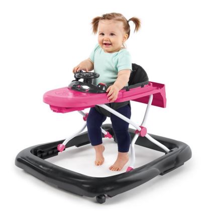 Bright Starts - FORD MUSTANG 3-in-1 Baby Walker, Pink