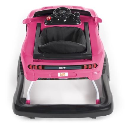 Bright Starts - FORD MUSTANG 3-in-1 Baby Walker, Pink