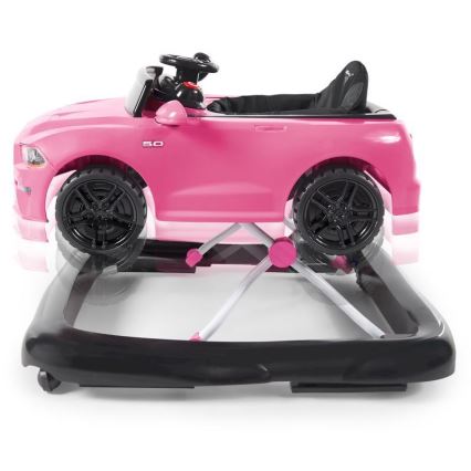 Bright Starts - FORD MUSTANG 3-in-1 Baby Walker, Pink