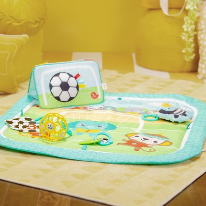 Bright Starts - OBALL GRIP & KICK Baby Play Mat 3xAA