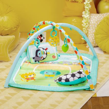Bright Starts - OBALL GRIP & KICK Baby Play Mat 3xAA