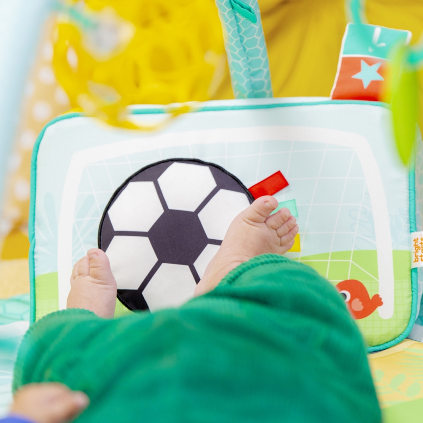 Bright Starts - OBALL GRIP & KICK Baby Play Mat 3xAA