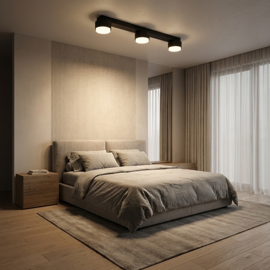 Brilagi - 3x GX53/12W/230V Spotlight, Black