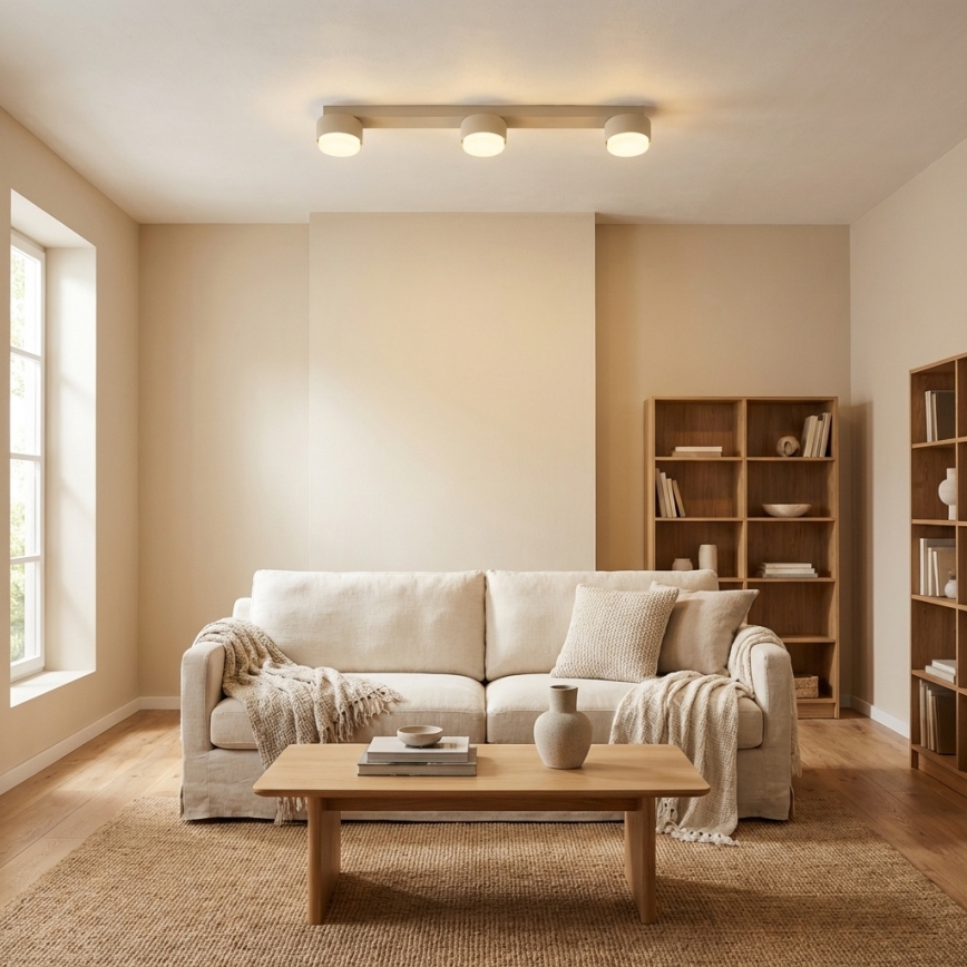 Brilagi - 3xGX53/12W/230V Spotlight, Beige