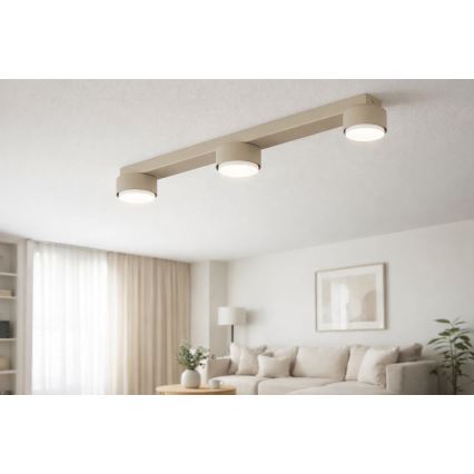Brilagi - 3xGX53/12W/230V Spotlight, Beige