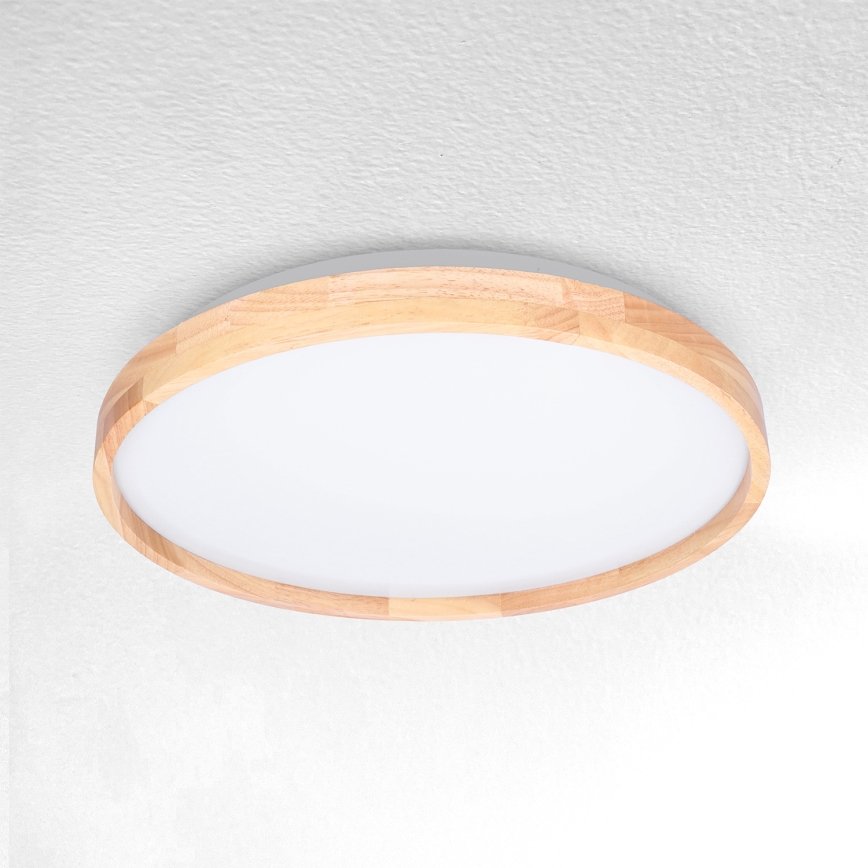 Brilagi - ALSON LED Ceiling Light LED/24W/230V Ø 29.5 cm Oak