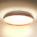 BRILAGI - ALSON LED Ceiling Light LED/24W/230V Ø 29.5 cm Oak