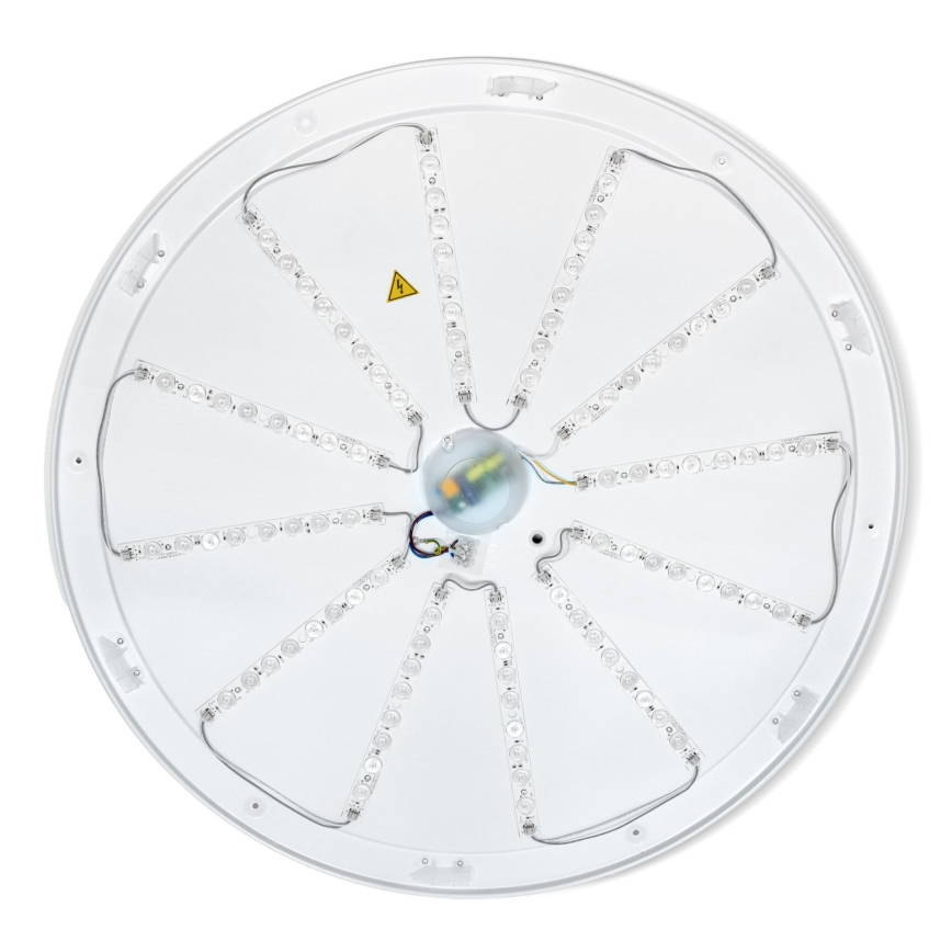 Brilagi - Dimmable LED Ceiling Light ALSON LED/72W/230V 3000-6500K Oak Ø 78 cm + Remote Control