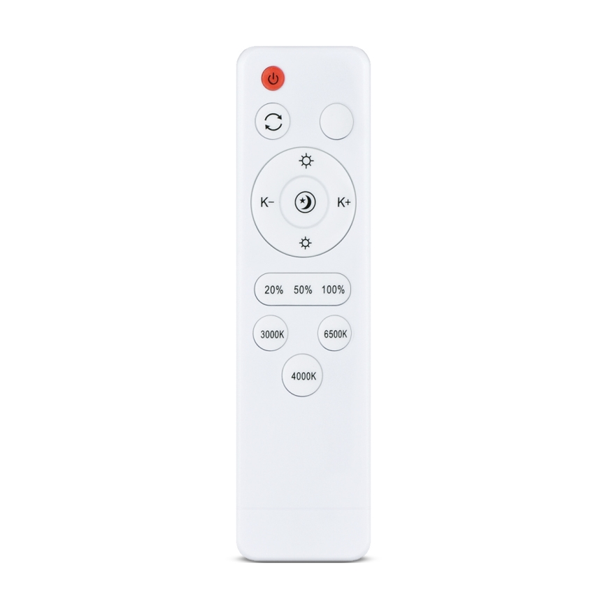 Brilagi - Dimmable LED Ceiling Light ALSON LED/72W/230V 3000-6500K Oak Ø 78 cm + Remote Control