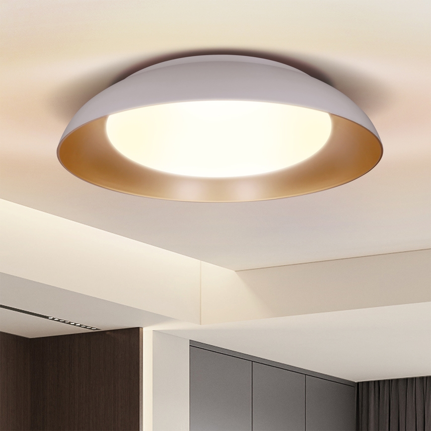 Brilagi - ALVA Dimmable LED Ceiling Light LED/48W/230V 3000-6500K Ø 51 cm White + Remote Control