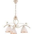 Brilagi - ANTICO Chain-hung LED Chandelier 3xE27/60W/230V 3000K White Patina