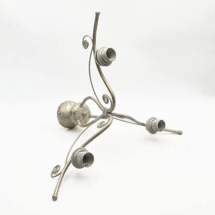 Brilagi - ANTICO LED Flush-Mount Chandelier 3xE27/60W/230V 3000K White Patina