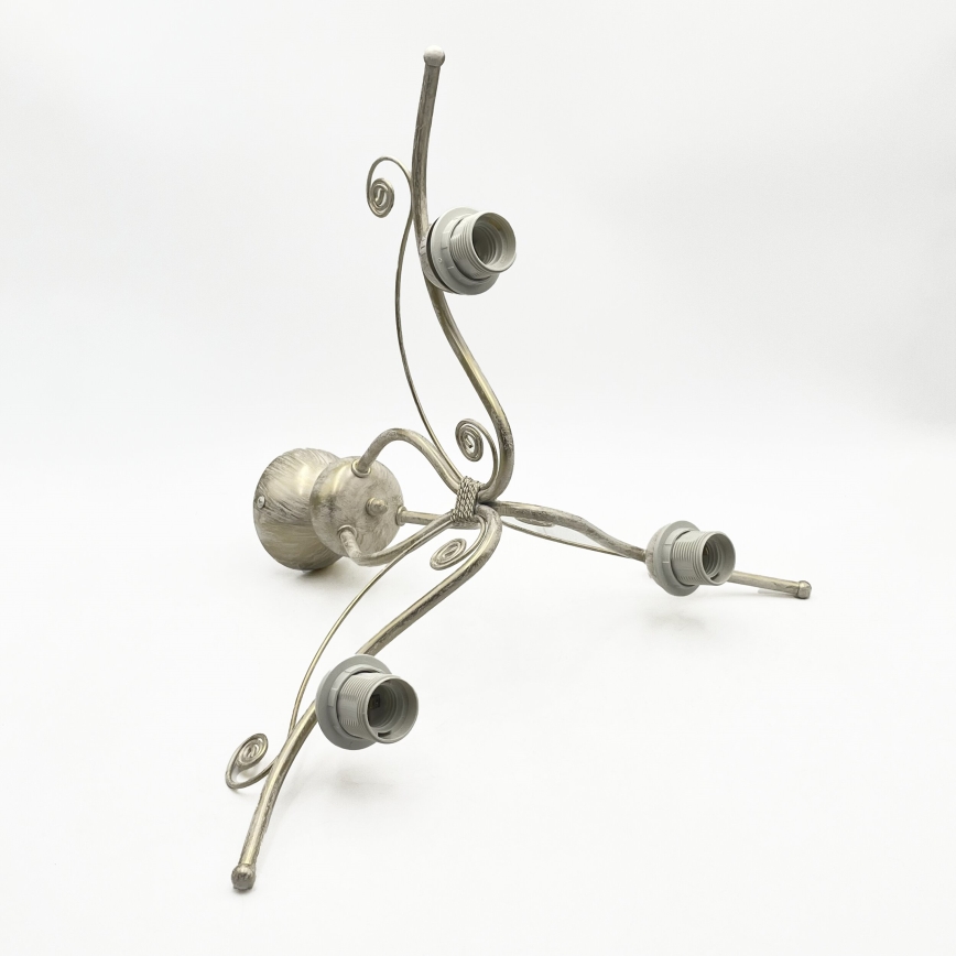 Brilagi - ANTICO LED Flush-Mount Chandelier 3xE27/60W/230V 3000K White Patina