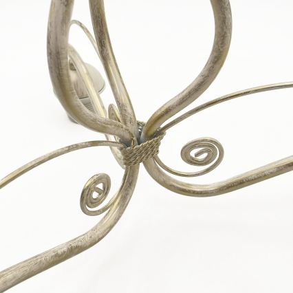 Brilagi - ANTICO LED Flush-Mount Chandelier 3xE27/60W/230V 3000K White Patina