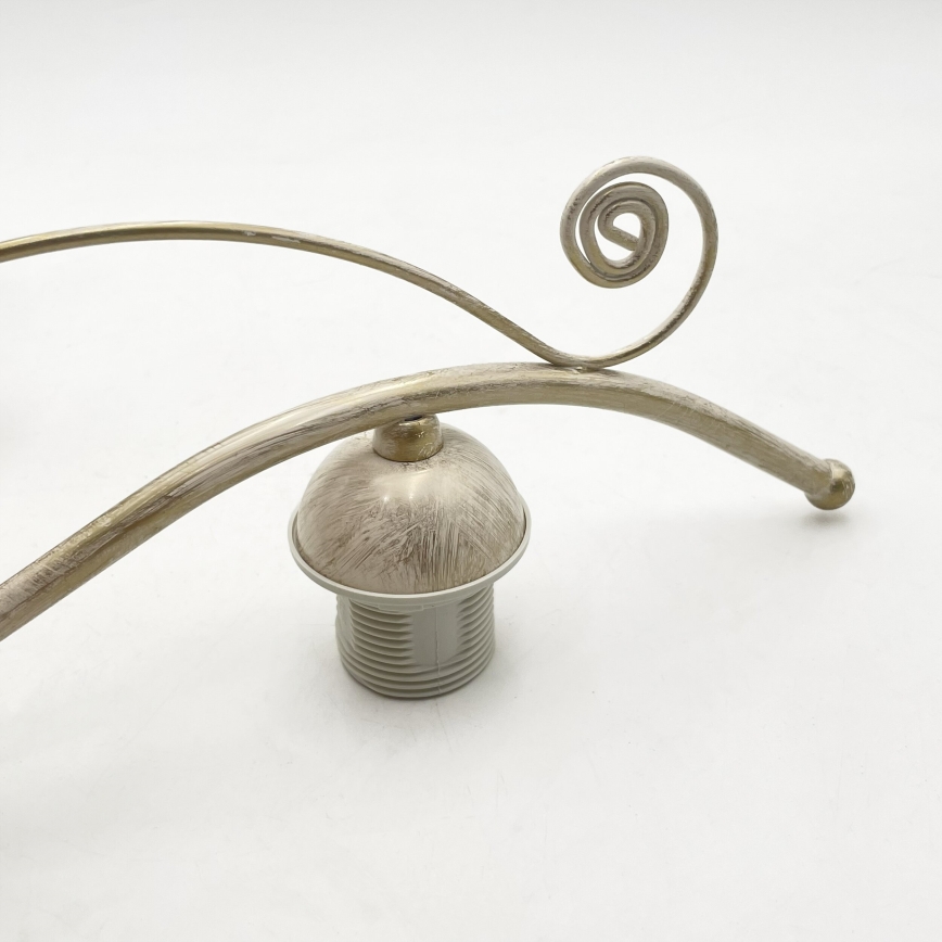 Brilagi - ANTICO LED Surface-Mounted Chandelier 5xE27/60W/230V 3000K White Patina