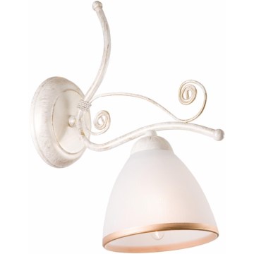 Brilagi - ANTICO LED Wall Lamp 1xE27/60W/230V 3000K white patina